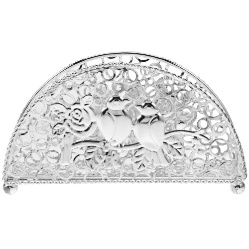 Worgeous Papiertuchhalter Tragbar 15X8X4 Cm Silber 1