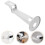 Fixation Murale Projecteur Métal Blanc Design Simple Et Compact 4