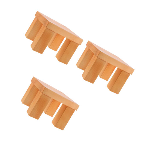 3 . Holzbank Fotografie Hocker 1