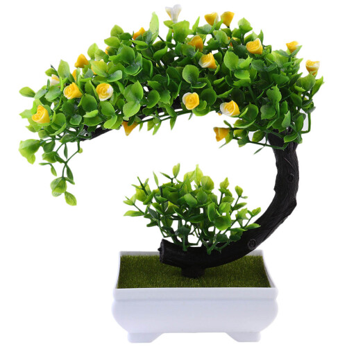 Künstliche Bonsai Pflanzen Grün 2 2