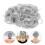 Grey Lockige Haarrolle Extensions Retro Vintage Charm 1 2