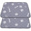 2Stk. Hundeurinpad Polyester Matte Rutschfest 8