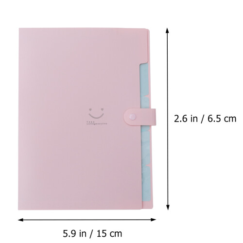 File Ordner Rosa Pack 12,8 X 9,4 Zoll 1