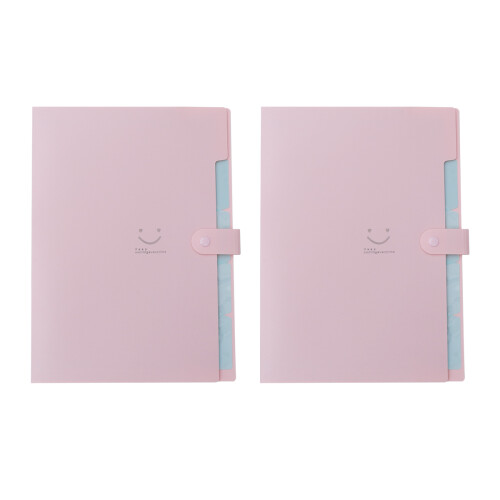 File Ordner Rosa Pack 12,8 X 9,4 Zoll 2