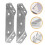 Raindrops 10 Sets Eckwinkel Winkelverbinder 7