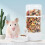 Hamster Hase Futter Automat Weiß Kunststoff 5