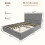 Comfy Living (4ft6 Double, Grey) Colorado Bed Frame 5