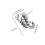 Worgeous Herren Ohrstecker Ohrstecker Silber 1 Paar 2