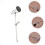 Metal Basdrum Regelbare Hamerkop Percussie-instrument Onderdeel 10