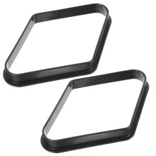 Triangle Pool Frame Poolbal Rack Zwart 2