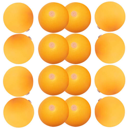 60Pcs Table Tennis Balls Plastic Elastic Perforated for Training
