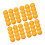 60Pcs Table Tennis Balls Plastic Elastic Perforated for Training 9
