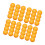60Pcs Table Tennis Balls Plastic Elastic Perforated for Training 7