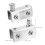 4 Stuks Douche Klemkast Scharnier Accessoire Pivot 3