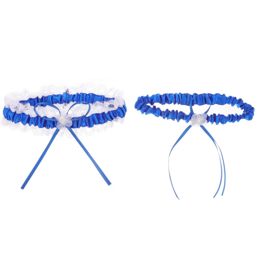 Strumpfbänder Für Brautgürtel Blumenmuster Elastische Spitze