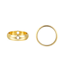 20Stk Metallringe Gold DIY Ohrring & Armband Zubehör