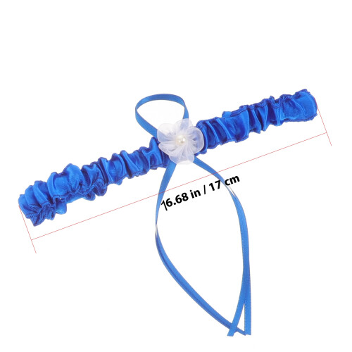 Strumpfbänder Für Brautgürtel Blumenmuster Elastische Spitze 1
