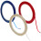 Marking Tape Griffbrett Aufkleber Rot 3 Stuck 10