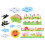 Raindrops Back To School -Ausschnitte Anschlagbrett-Set 6