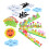 Raindrops Back To School -Ausschnitte Anschlagbrett-Set 4