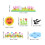 Raindrops Back To School -Ausschnitte Anschlagbrett-Set 2