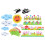 Raindrops Back To School -Ausschnitte Anschlagbrett-Set 9
