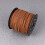 Armband Schnur Mikrofaser Hellbraun 1 Rolle 8