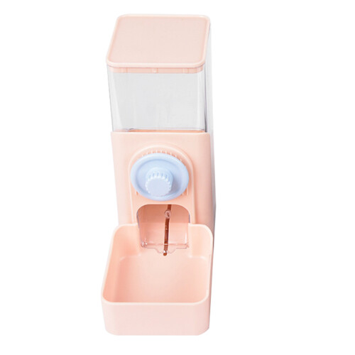 Rabbit Feeder Futterautomat 22,00x21,80x9,50cm Rosa