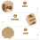 Raindrops 2 Messingrohrverbinder 6