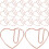 50 . Herzförmige Lesezeichen Für Büro Und Scrapbooking 3