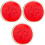 3Stck Wassermelone Plüsch Kissen 6
