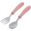 1 Set Haltbares Besteck Für Rosa 2