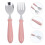 1 Set Haltbares Besteck Für Rosa 7
