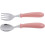 1 Set Haltbares Besteck Für Rosa 11
