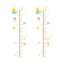 2 Sticker Mural Behang Meetlat Baby