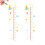 2 Sticker Mural Behang Meetlat Baby 10