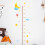 2 Sticker Mural Behang Meetlat Baby 8