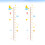 2 Sticker Mural Behang Meetlat Baby 4