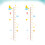 2 Sticker Mural Behang Meetlat Baby 9