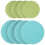 Polierpads 8 3,9x3,9x0,3 Zoll 11
