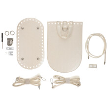 Purse Accessoires Diy Gewebte Accessoires Silber 7 Teile