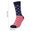 2Paires Coton Confortables Style Américain 2
