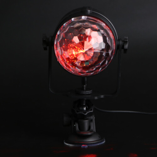 Lampe Ball Light Noir LED Pour Club Durable Sûr