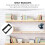 Iron Floating Shelf Brackets Für Nutzer 2 8,7 X 3,1 In 9