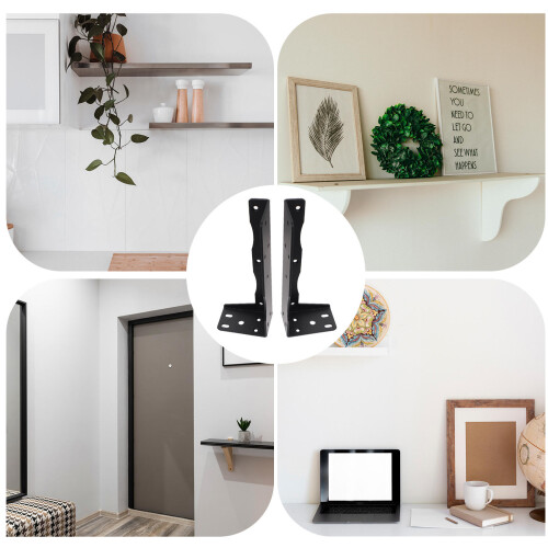 Iron Floating Shelf Brackets Für Nutzer 2 8,7 X 3,1 In 1