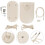 Purse Accessoires Diy Gewebte Accessoires Silber 7 Teile 2
