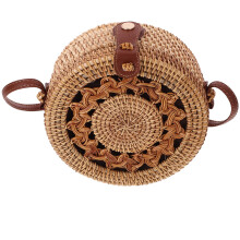 Handgefertigte Rattan Hellbraun 1Stück 7,9 X 7,9 X 3,1Zoll