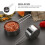 Milchtee Infusionssieb Silber Messbecher Sahnekännchen 6