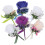 Assorted Color Bruiloft Decoratieve Boutonnière 6 Stuks 9