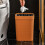 Raindrops Gewebter Müllbehälter Orange 1 Satz 9